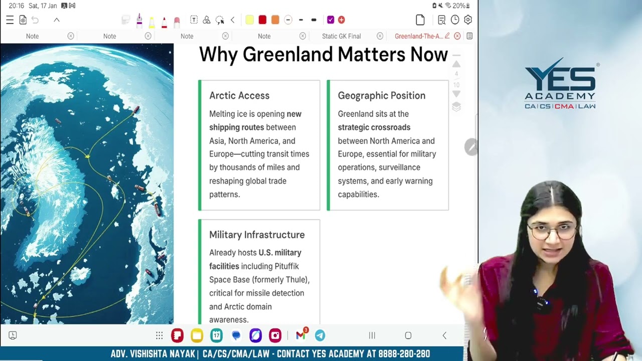 USA's Acquisition Claims on Greenland! | Story Explained | Adv Vishishta Nayak