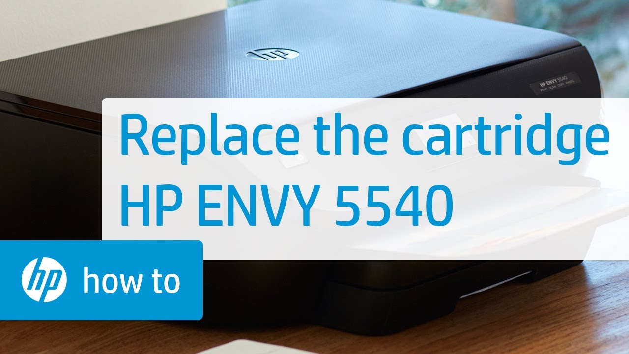 Replace the Cartridge | HP ENVY 5540 Printer | HP