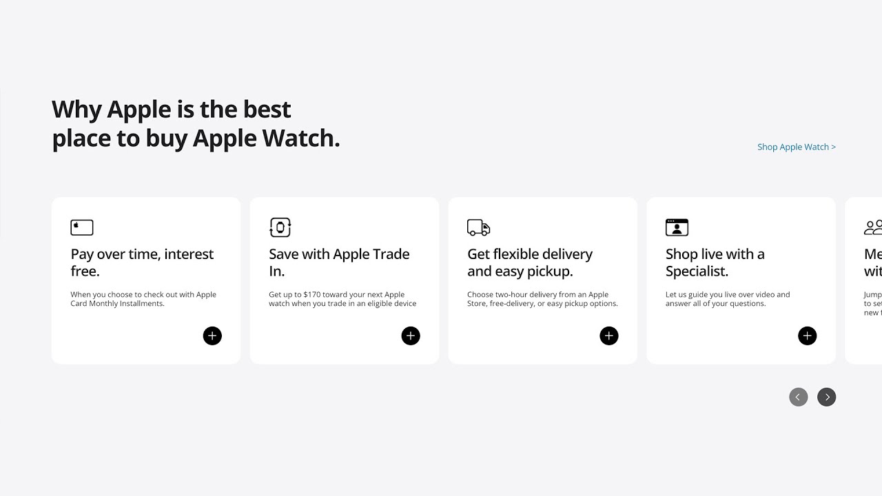 Воссоздание карусели Apple в Squarespace