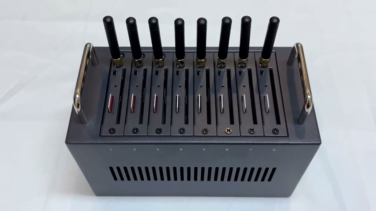 How To Configure 2G/3G/4G 8 Port Gsm Modem With Laptop and Send Bulk SMS Message Via Free SMS Caster