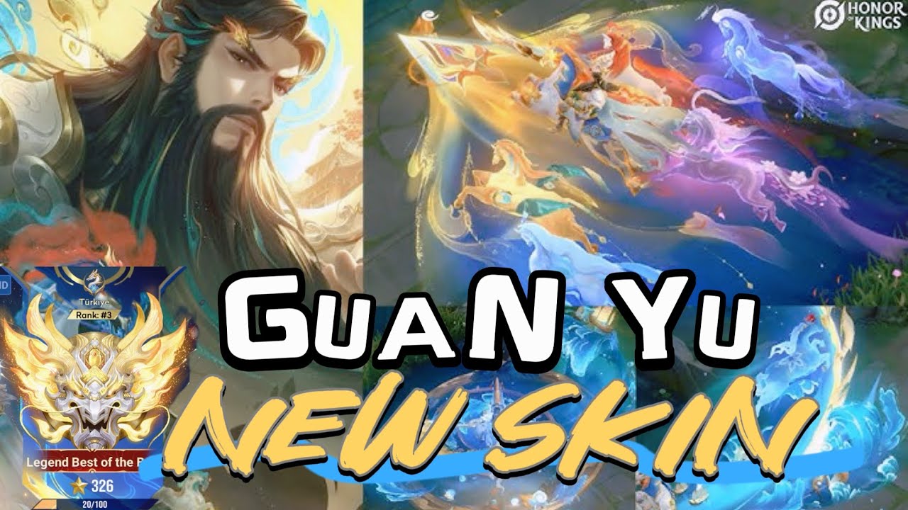 GUAN YU OYNANIŞ | YENİ KOSTÜM | KOLAY MAÇ | HONOR OF KINGS 