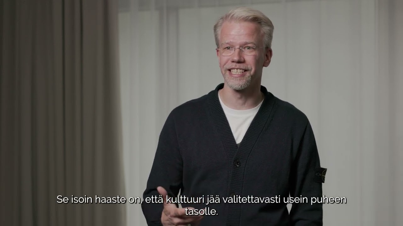 Panostaja Johdon Forum 2022 Panu Luukka: Millainen on voittava yrityskulttuuri?