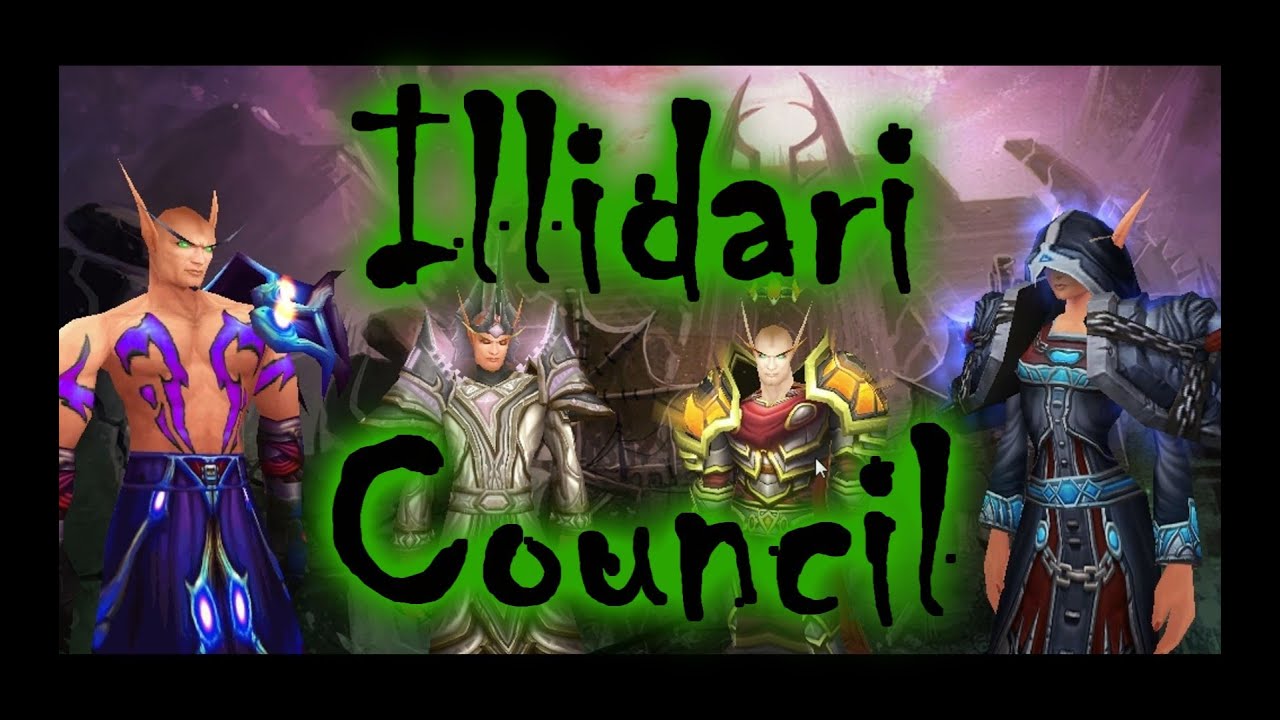 How to Solo Black Temple - The Illidari Council