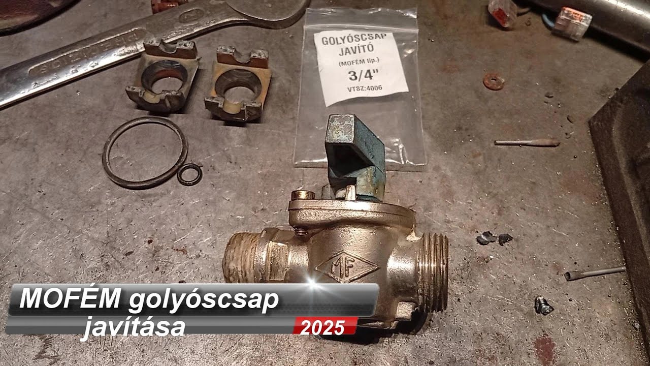 MOFÉM golyóscsap javítása