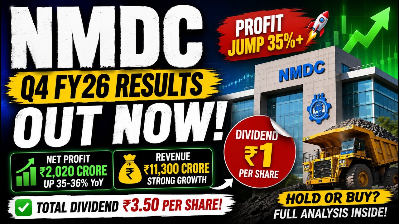 NMDC Q4 Results 2026🔥 Huge Profit & Dividend Announced | Buy or Sell Now? nmdc share latest news