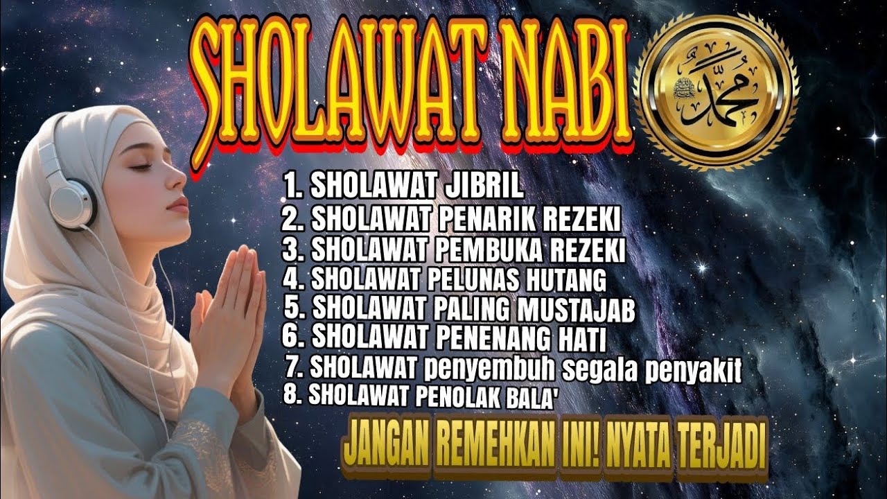 Sholawat Jibril Penarik Rezeki Paling Ampuh💰💰🤲✨- Buktikan Sendiri Keajaibannya!