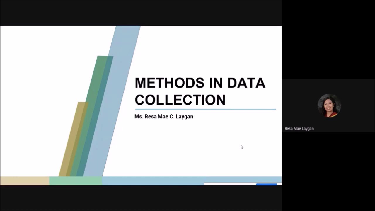 METHODS OF DATA COLLECTION AND BASIC TYPES OF DATA VARIABLES