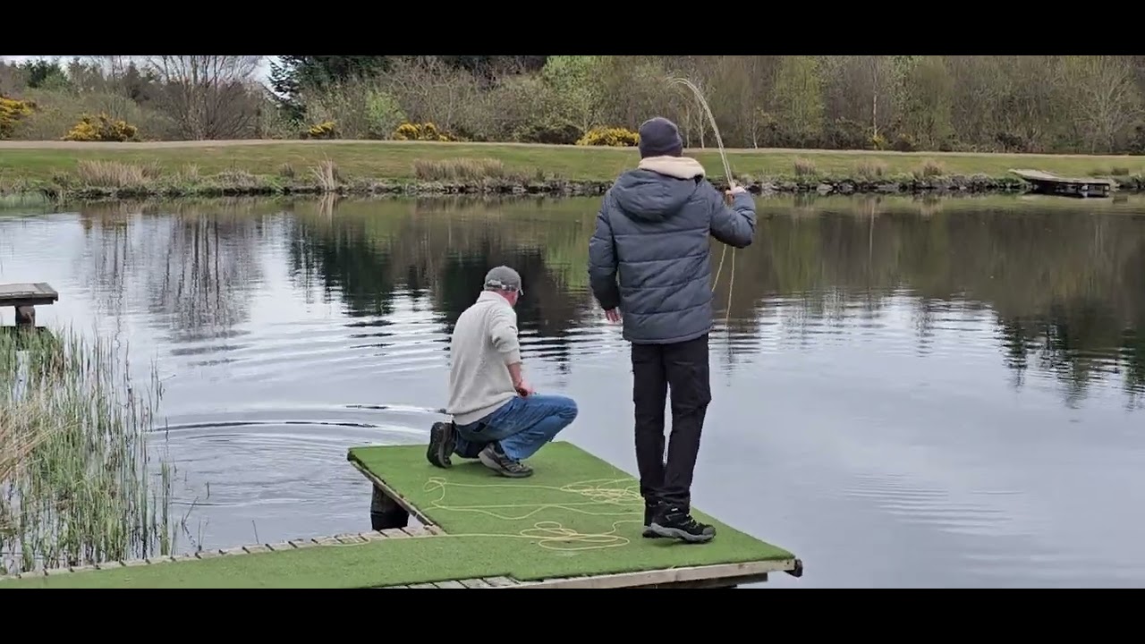 Re-upload of the video.  Sadly, the original video was deleted.  Bradley plays a 12.60lb'r .