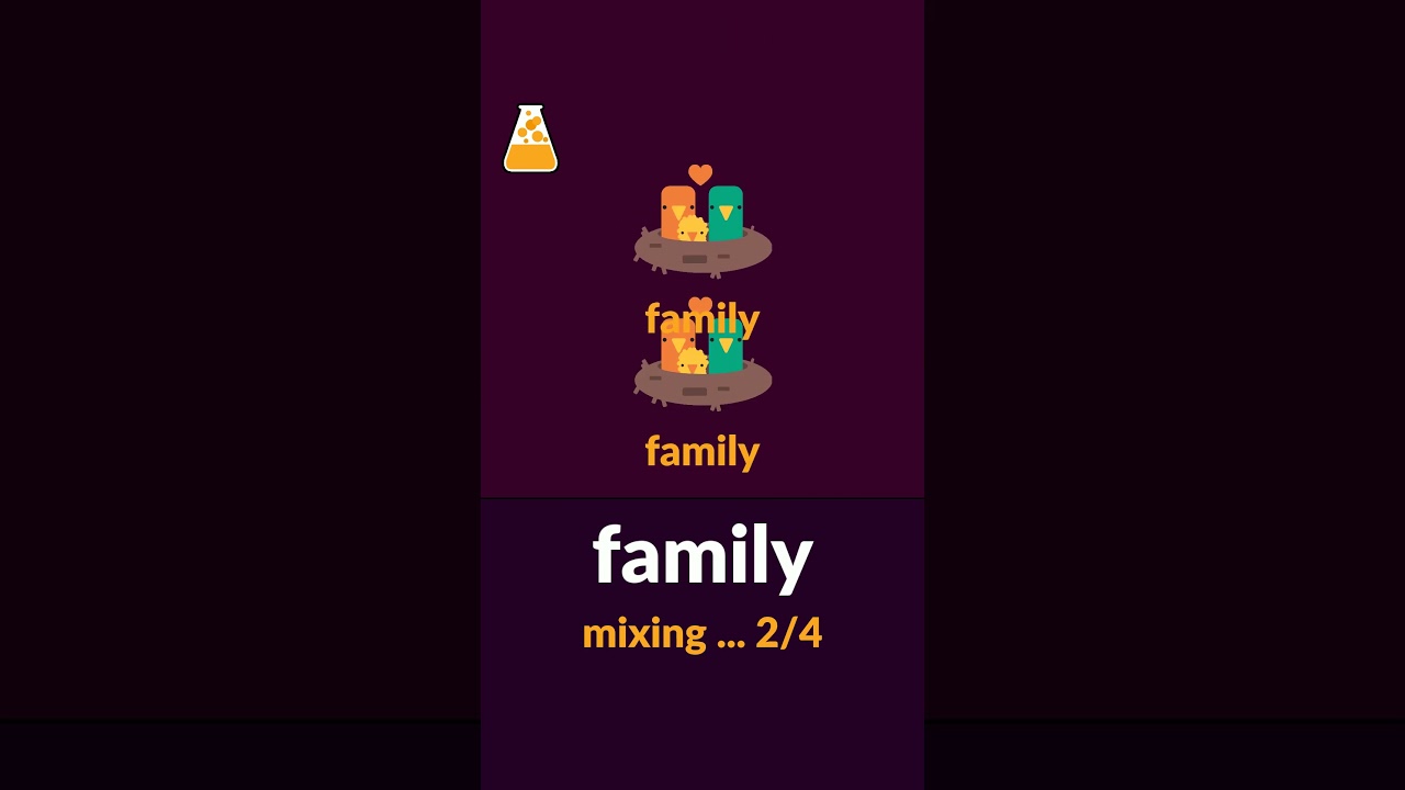 How to use the FAMILY in Little Alchemy 2