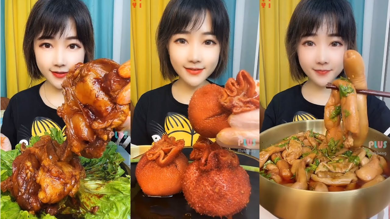 ASMR, Mukbang Chinese food eating show, [YlYI] 이이 먹방, asmr먹방, 도가니, 양뇌, 양창, 中國モッパン, 吃播