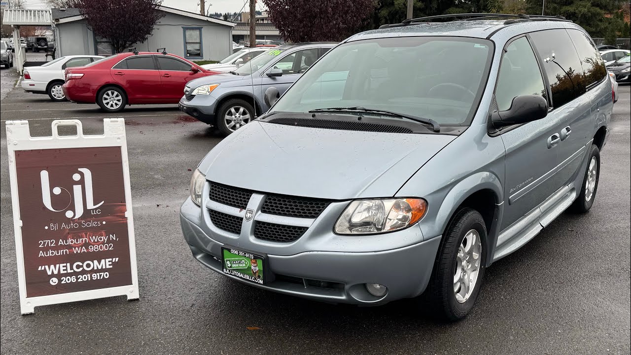 2004 Dodge Grand Caravan SXT Handicap & Wheelchair    MiniVan for sale    SOLD