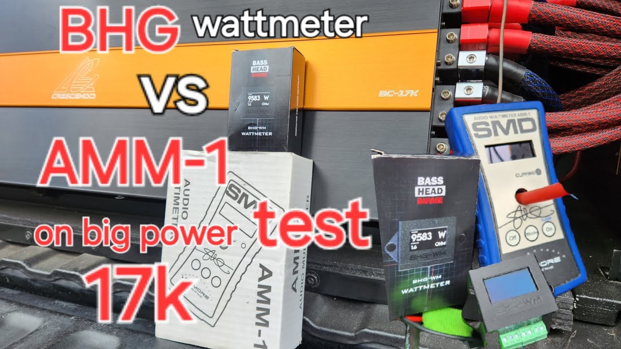 Testing BHG vs. AMM-1  on big power