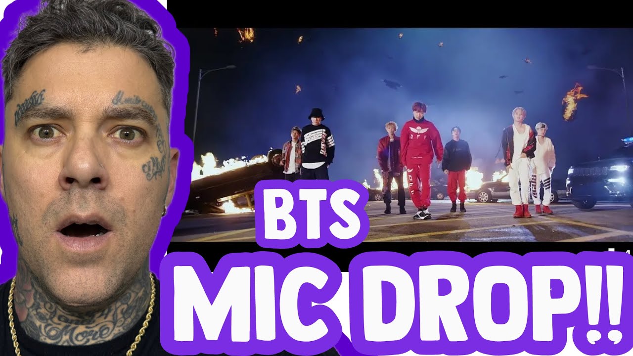 Rapper FIRST TIME REACTION to BTS - Mic Drop (Steve Aoki Remix) Official MV
