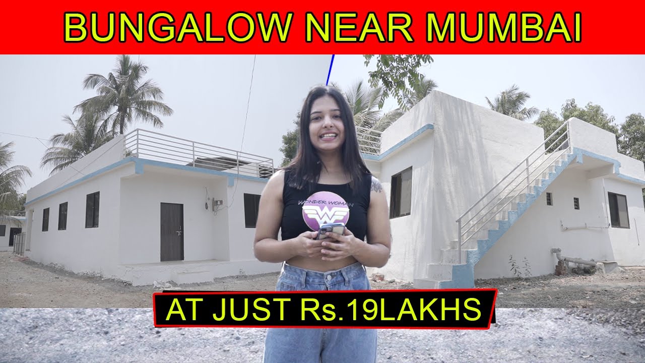 2BHK bungalow at just Rs.19lakhs with all facilities,in total land of 2000sqft,650carpet area.