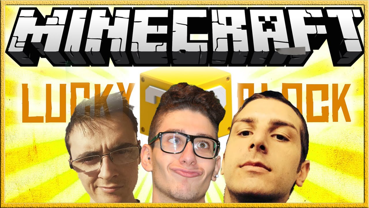 MINECRAFT: LUCKY BLOCK RACE - ESPLODE TUTTO!!!! w/SurrealPower & Vegas