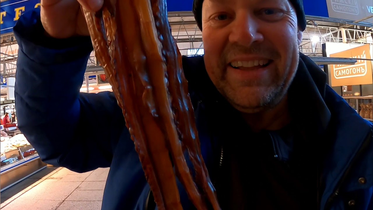 Riga Latvia - Central Market tour and Xmas markets
