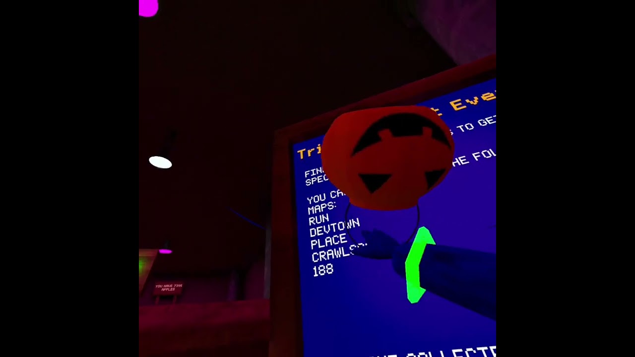 Showing where all the candy’s are in OG Fun Monke Horror Halloween 🎃 