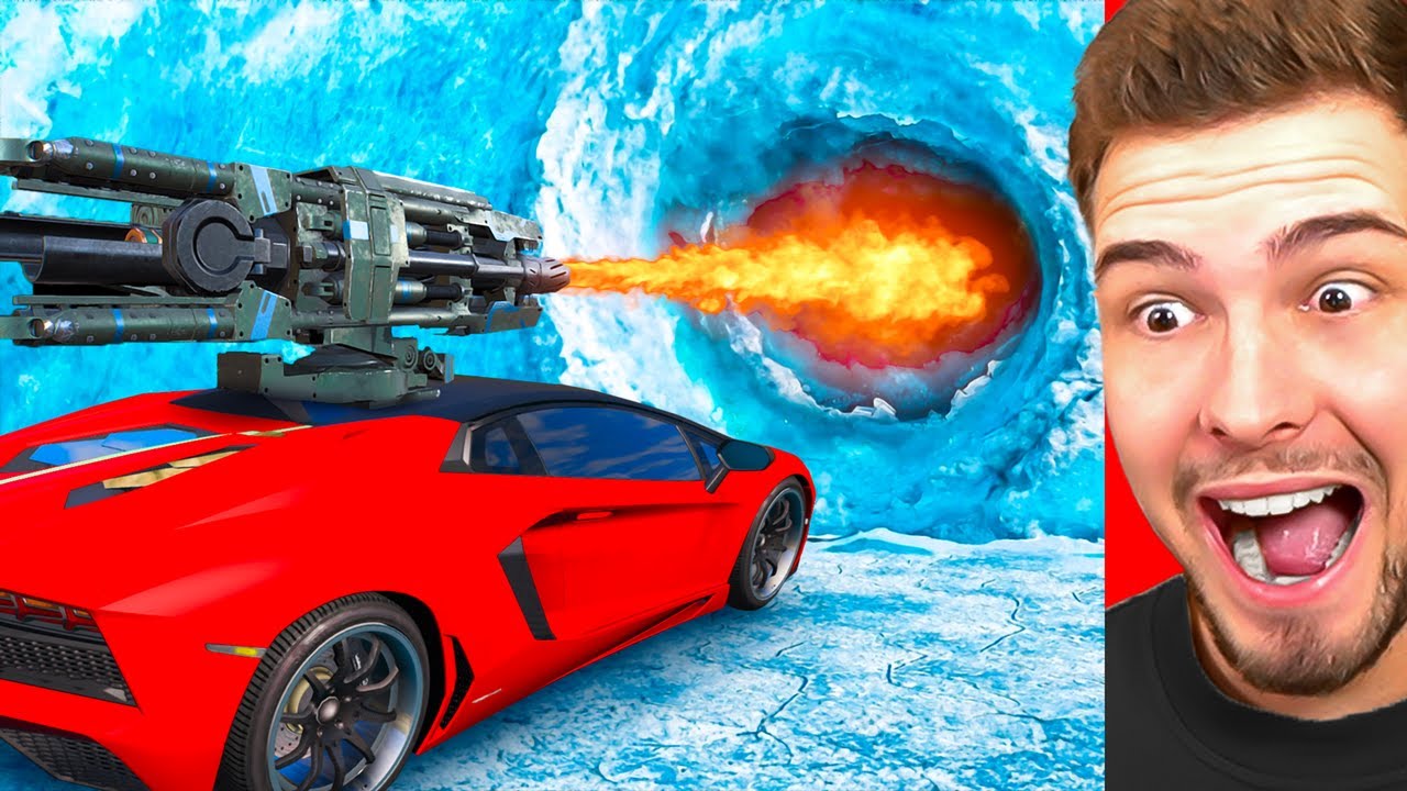 AUTOS vs. 1000 SCHICHTEN EIS in GTA 5!