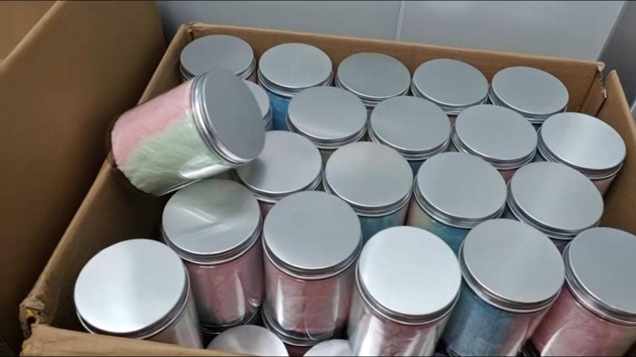 Cotton candy machine production line，Marshmallow production line，#vendingmachine #chinafactory