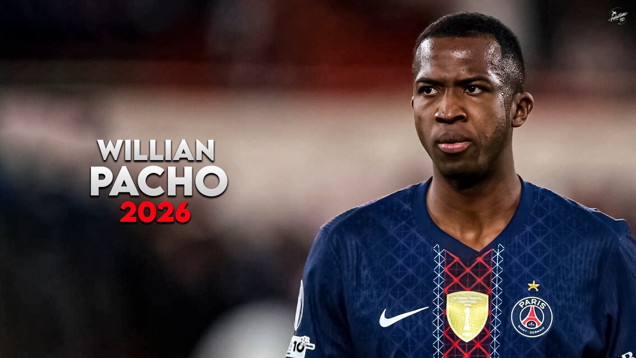 Willian Pacho 2026 - Defensive Skills & Tackles - PSG | HD