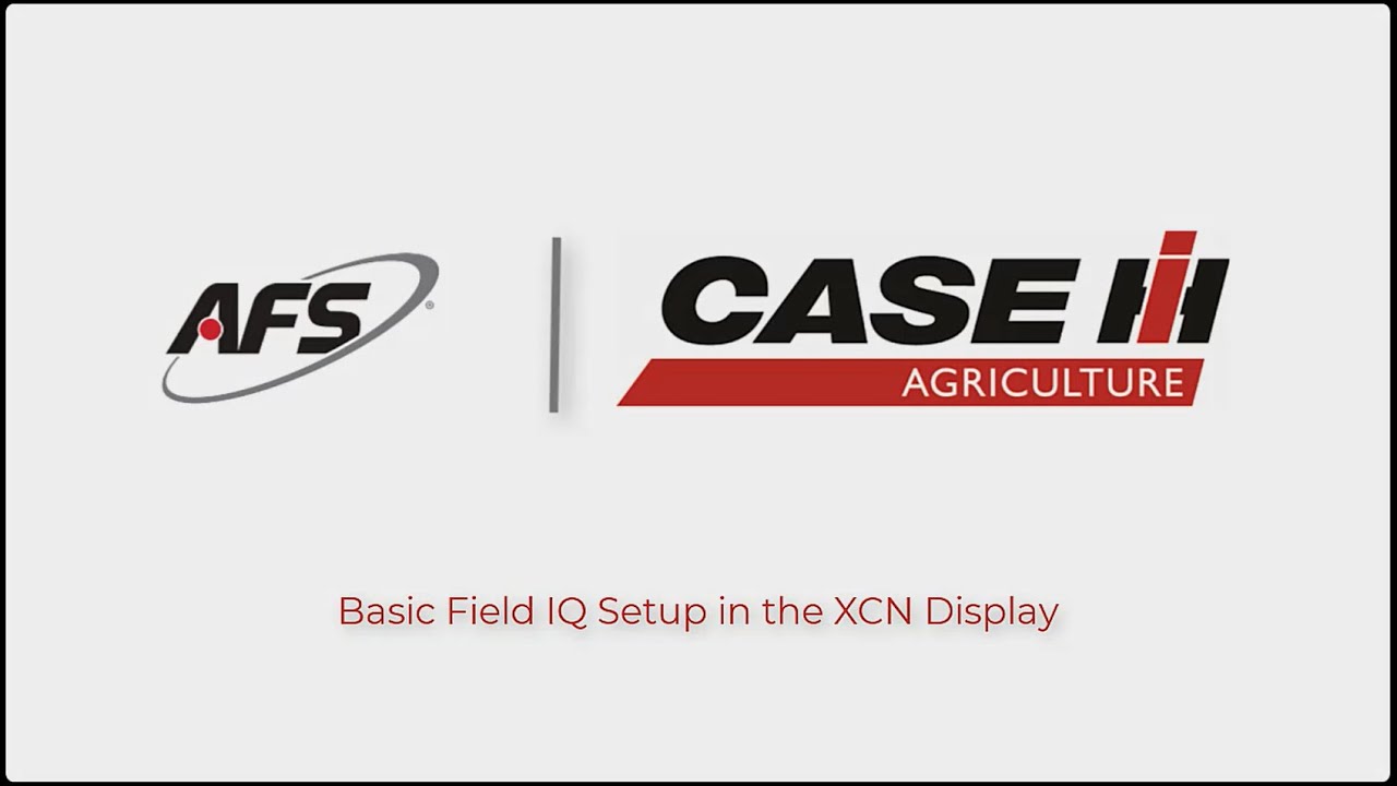 Basic Field IQ Setup in the XCN Display