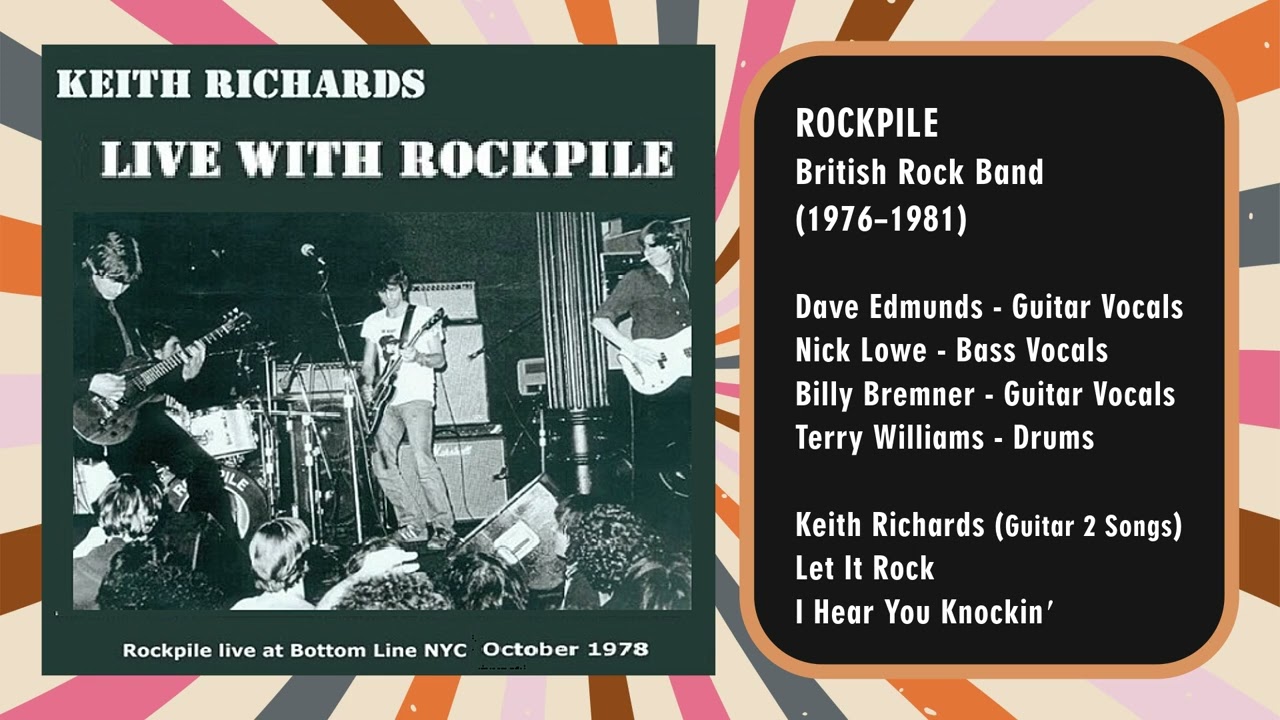 Rockpile British Rock Band 1976 to 1981 (3 Songs)