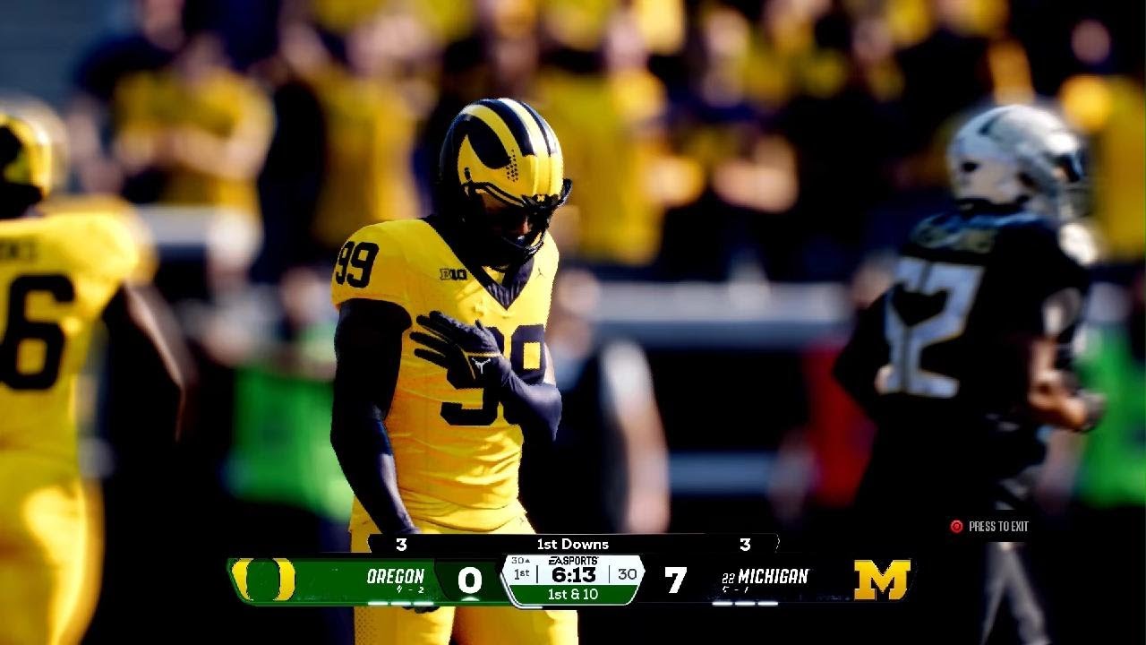 AI vs AI/ First half DISASTER !!!! EA SPORTS College Football 26