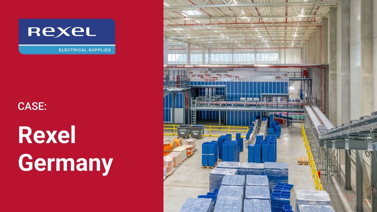 Logistikzentrum bei Rexel: AutoStore-Anlage mit eController von Element Logic | DE