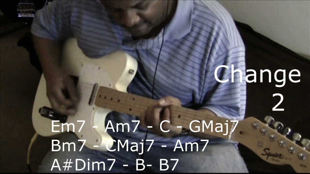 Earth Wind and Fire -  Fantasy - Guitar Chords Lesson