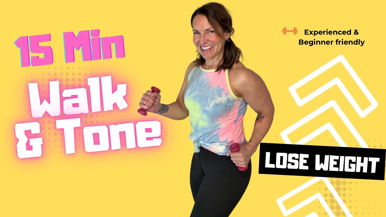 Christian Walk & Tone Workout at Home – 15 Min Beginner-Friendly