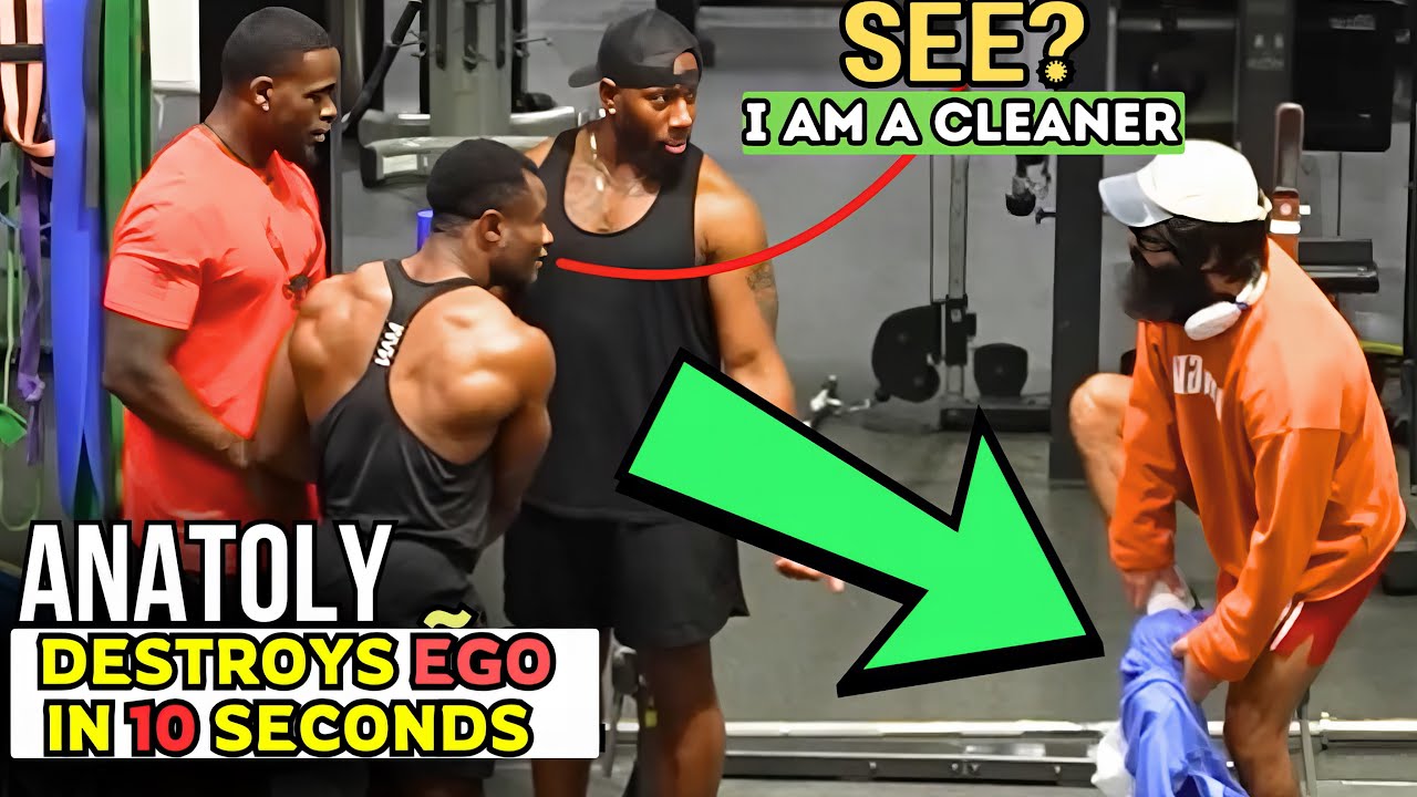 BODYBUILDERS Mocked at Him Again…Until Cleaner DESTROYS Ego in 10 Seconds 😳💪🧹