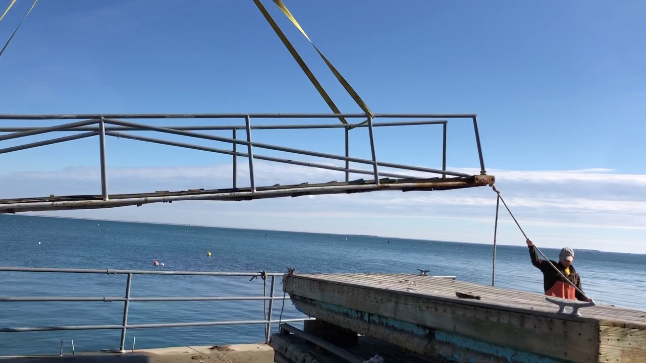 Island Creek Oysters - Setting the gangway