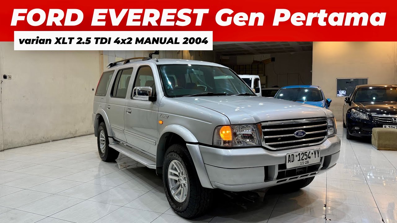 DIJUAL - FORD EVEREST TDI 2.5 XLT MANUAL 2004 (Gen Pertama, CIAMIK)