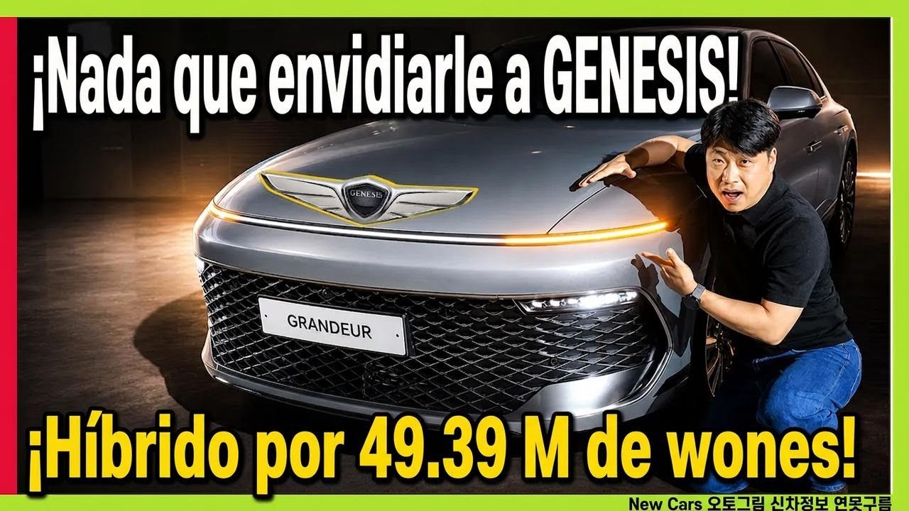 &iexcl;Nuevo Hyundai Grandeur h&iacute;brido! As&iacute; cambi&oacute; por completo con pantalla PLEOS Connect de 17 pulgadas