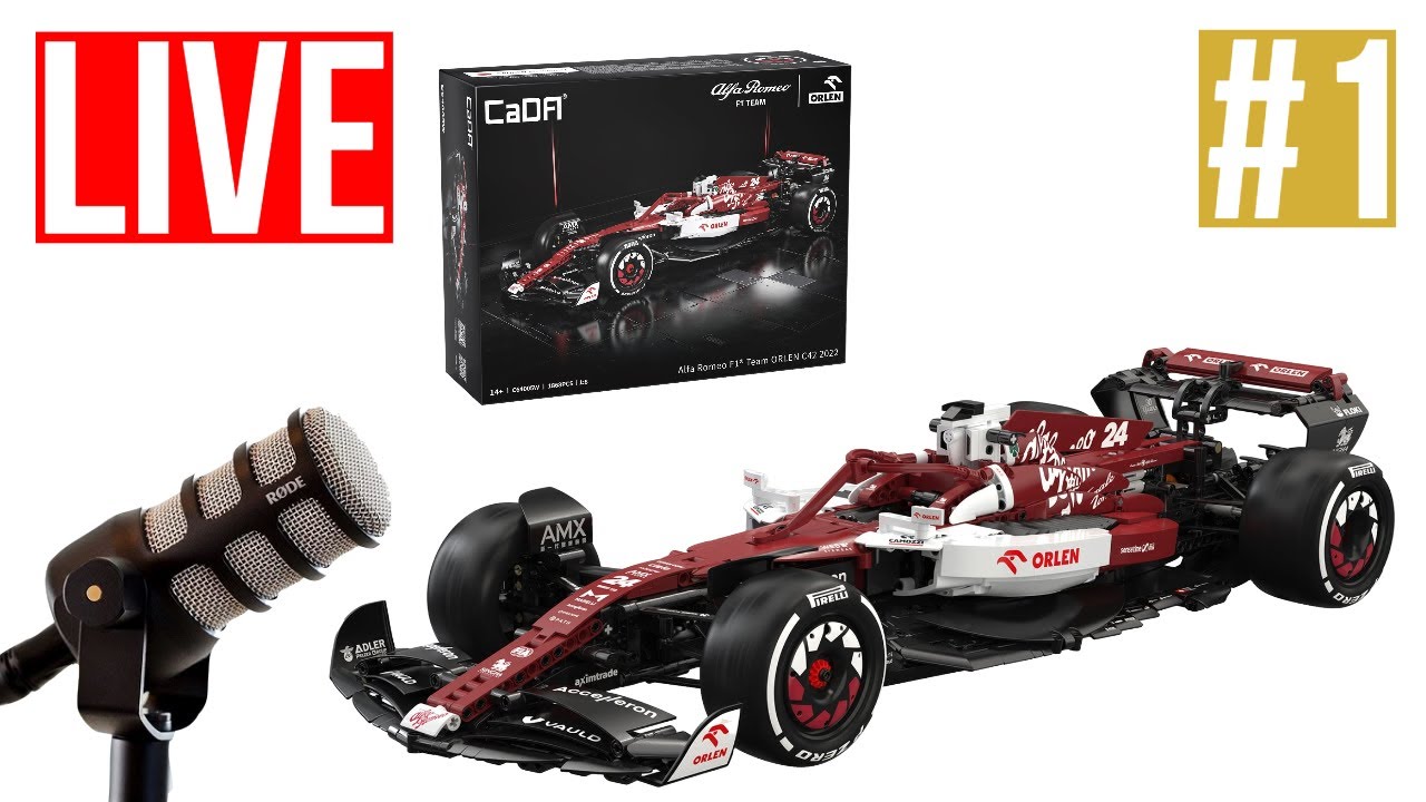 CaDA Alfa Romeo™ F1™ Team ORLEN C42 LIVE build - 1 | Set C64005W