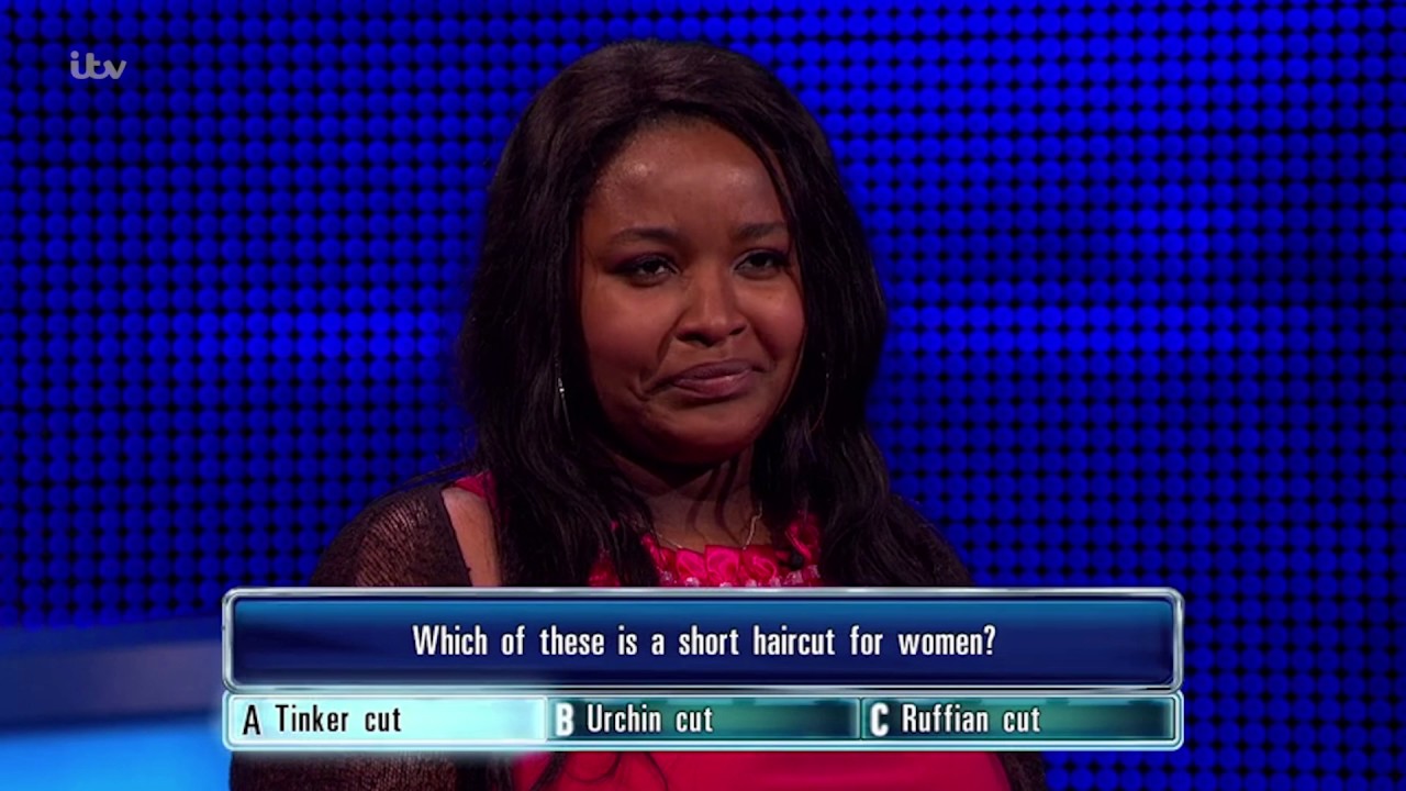 Tamrin Gets Her Women's Haircut Question Wrong | The Chase