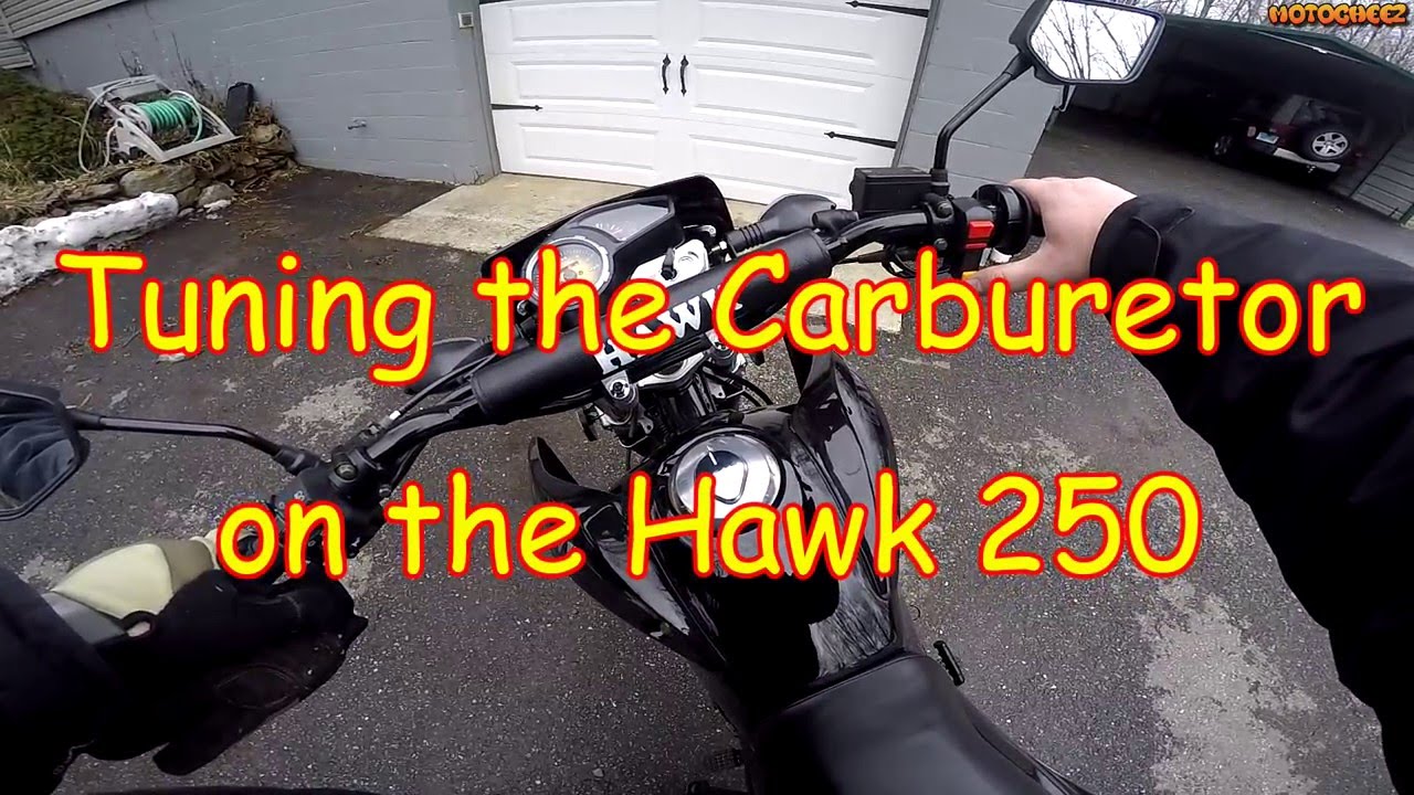 [E3] Hawk250 Carb Tuning on the Dual Sport Chinese Enduro 250
