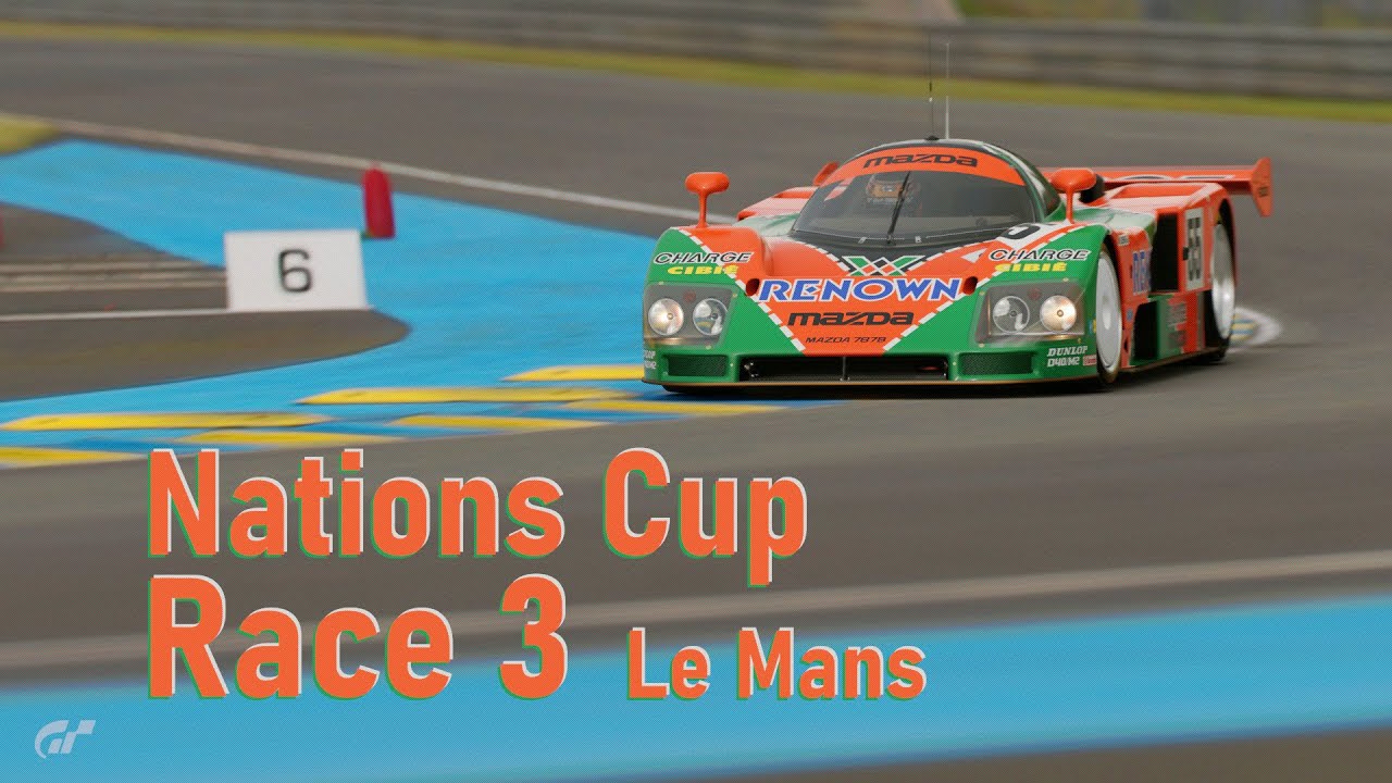 GT7 x PSVR2 - Nations Cup Race 3 // Mazda 787B - Le Mans