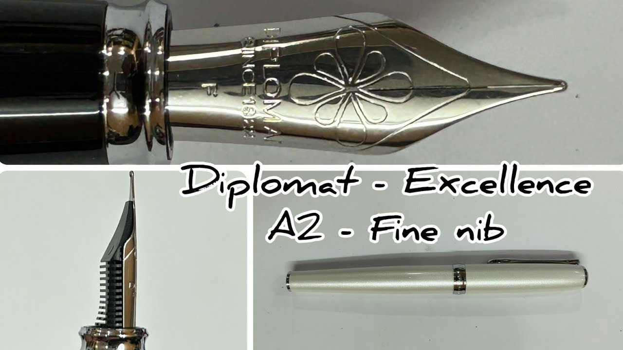 Unboxing and Review - Diplomat Excellence A2 - Fine nib