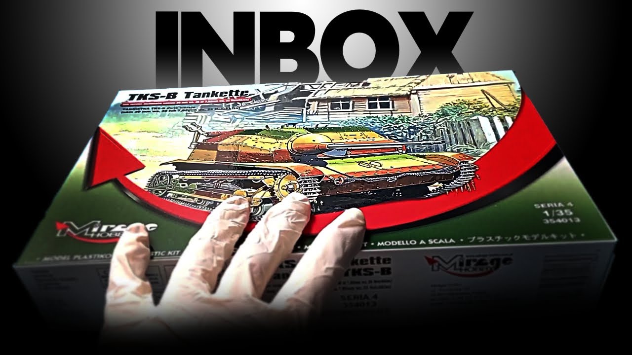 TKS-B Tankette 1/35 Mirage Hobby INBOX