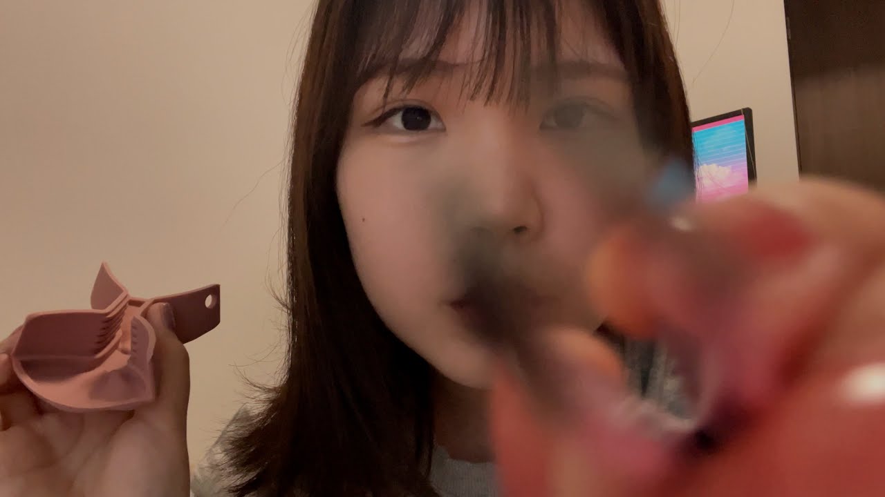 【ASMR】顔のゴミや不安を取り除いていく～