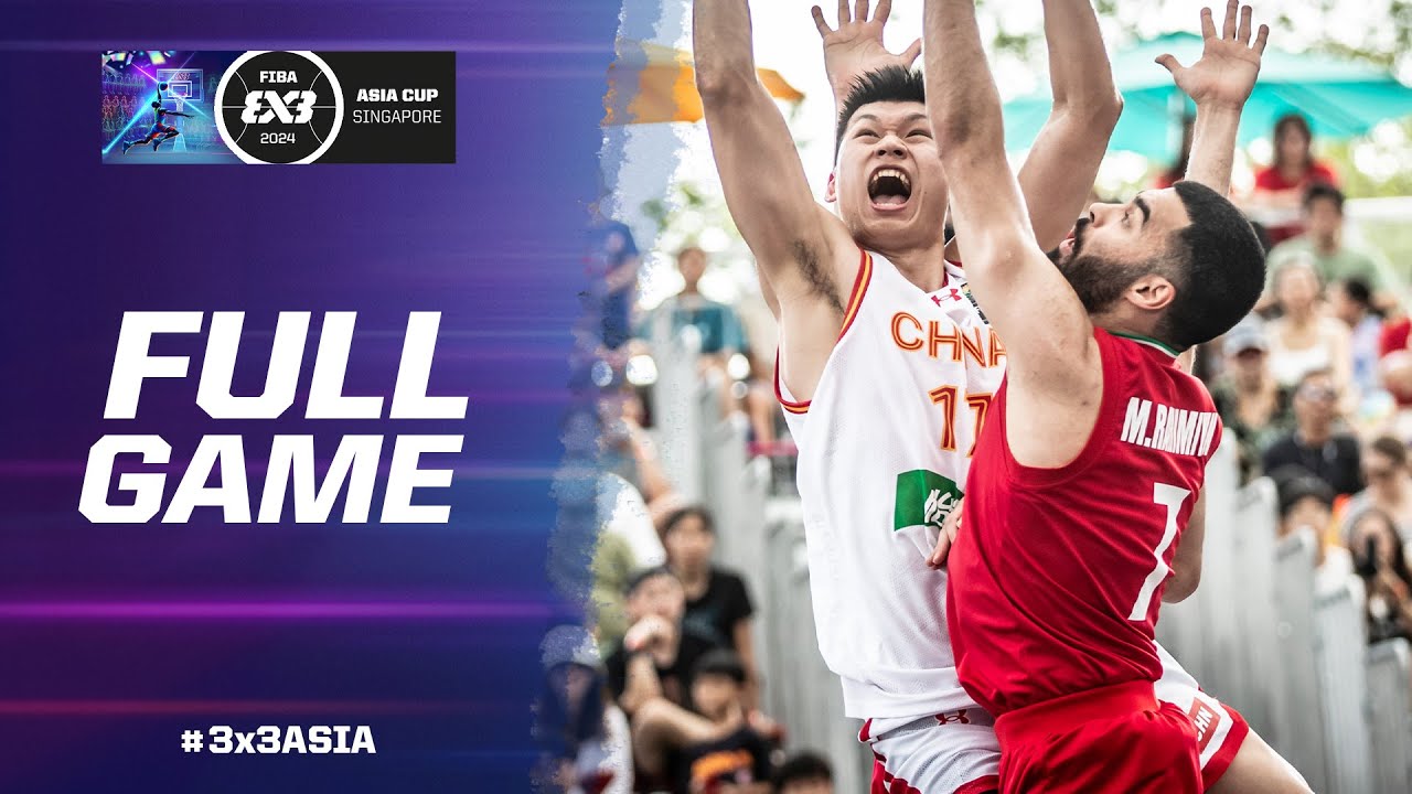 China 🇨🇳 vs Iran 🇮🇷 | Men Full Game | FIBA 3x3 Asia Cup 2024 | 3x3 Basketball