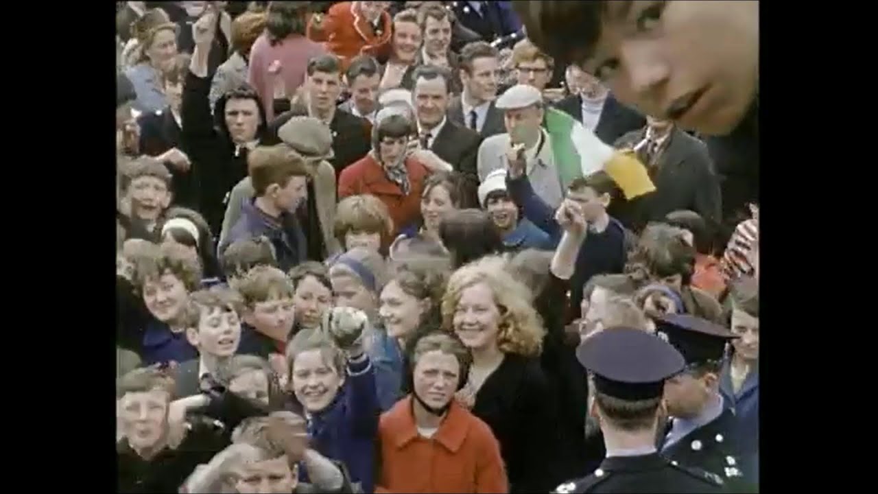 Dublin City Marks The Easter Rising, Ireland 1966