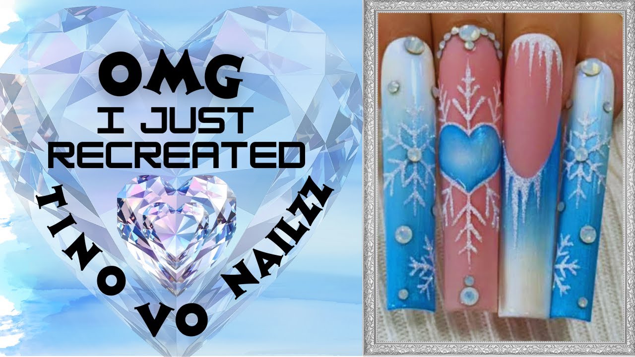 WATCH ME RECREATE THESE BEAUTIFUL TINO VO NAILZZ!!💅💅
