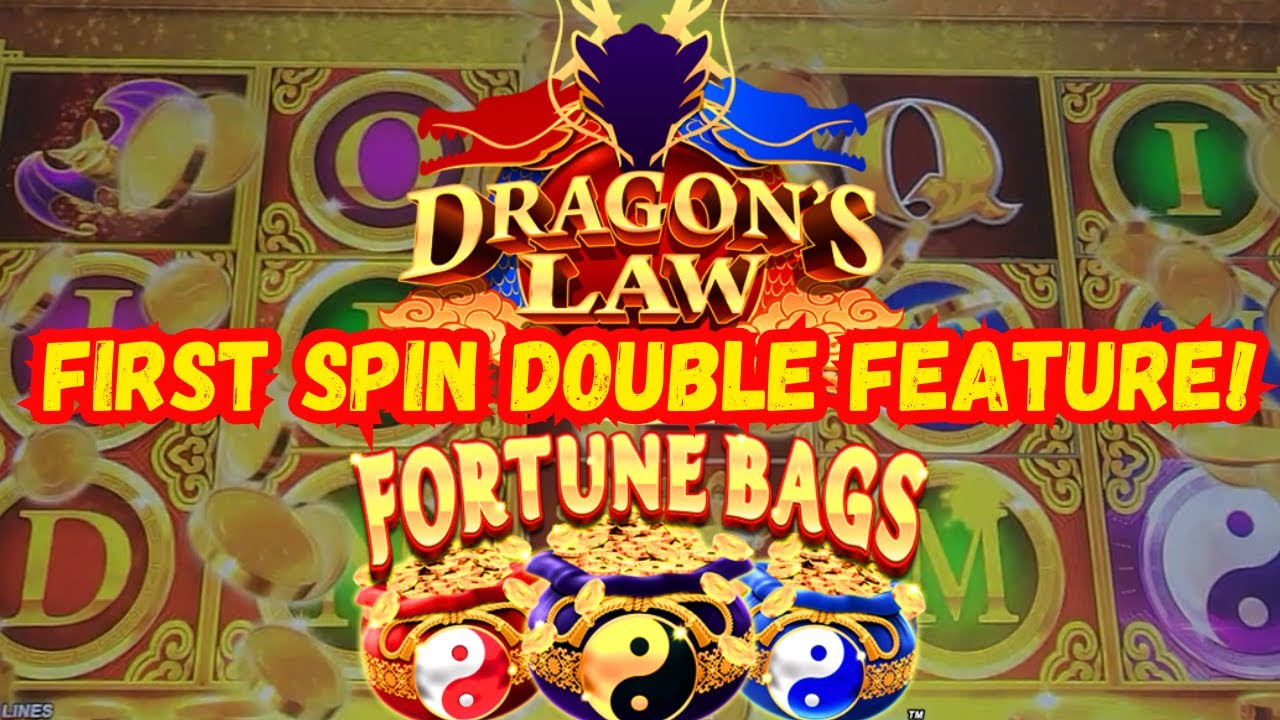((DRAGON'S LAW FORTUNE BAGS)) **DOUBLE ACTION JACKPOT Super Exciting BIG WIN!