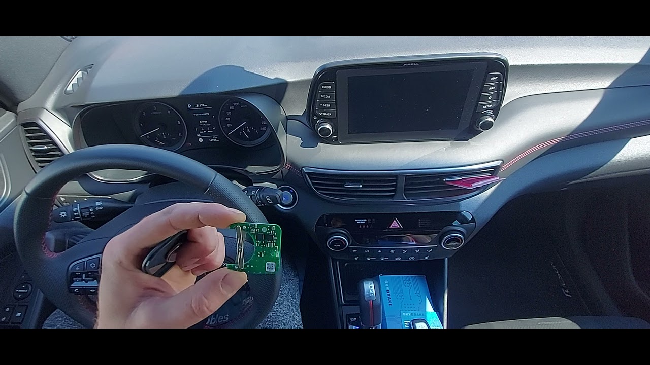 Safety Immobilizer SkyBrake on Hyundai Tucson model 2020  installed from DariAuto.com