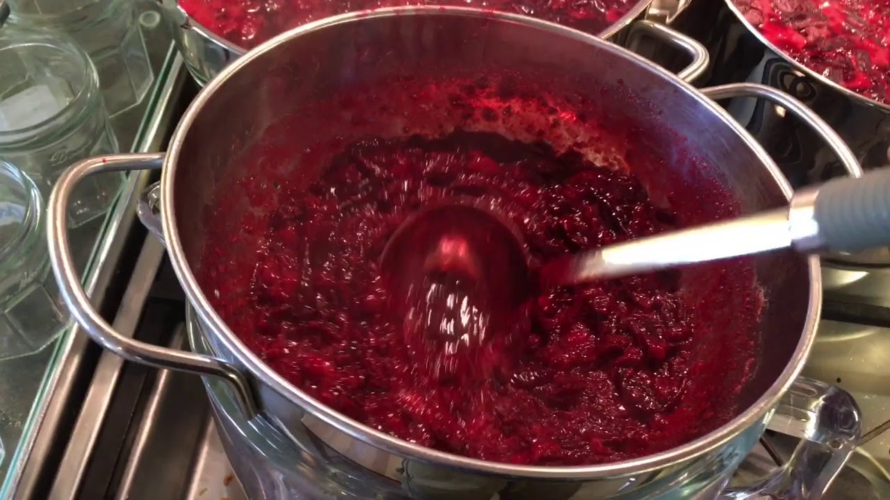 Damson Jam in Less than Five Minutes