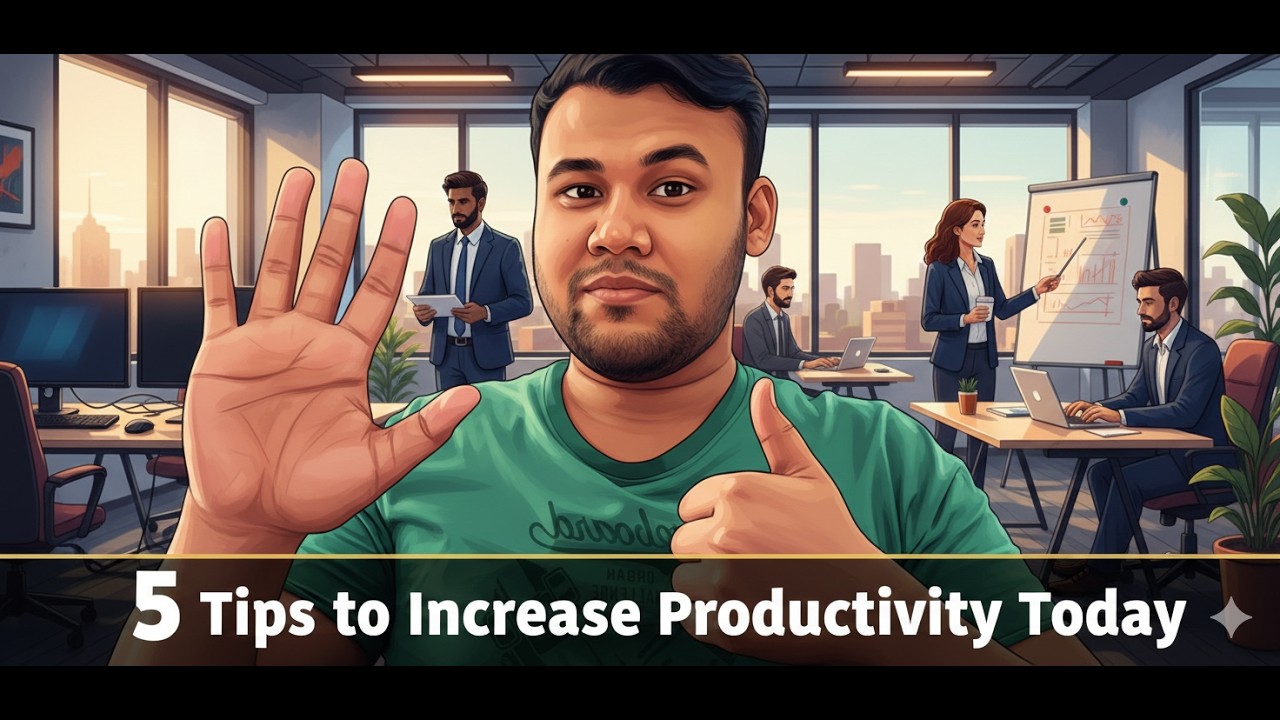 Top 5 Totally Legit Tips to Increase productivity
