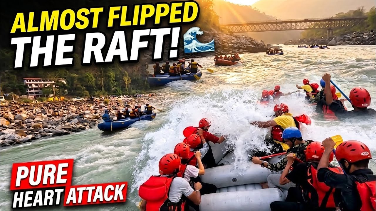 Rishikesh Rafting Gone Wrong?! 🌊 😱 || Rishikesh rafting in 2026 || 