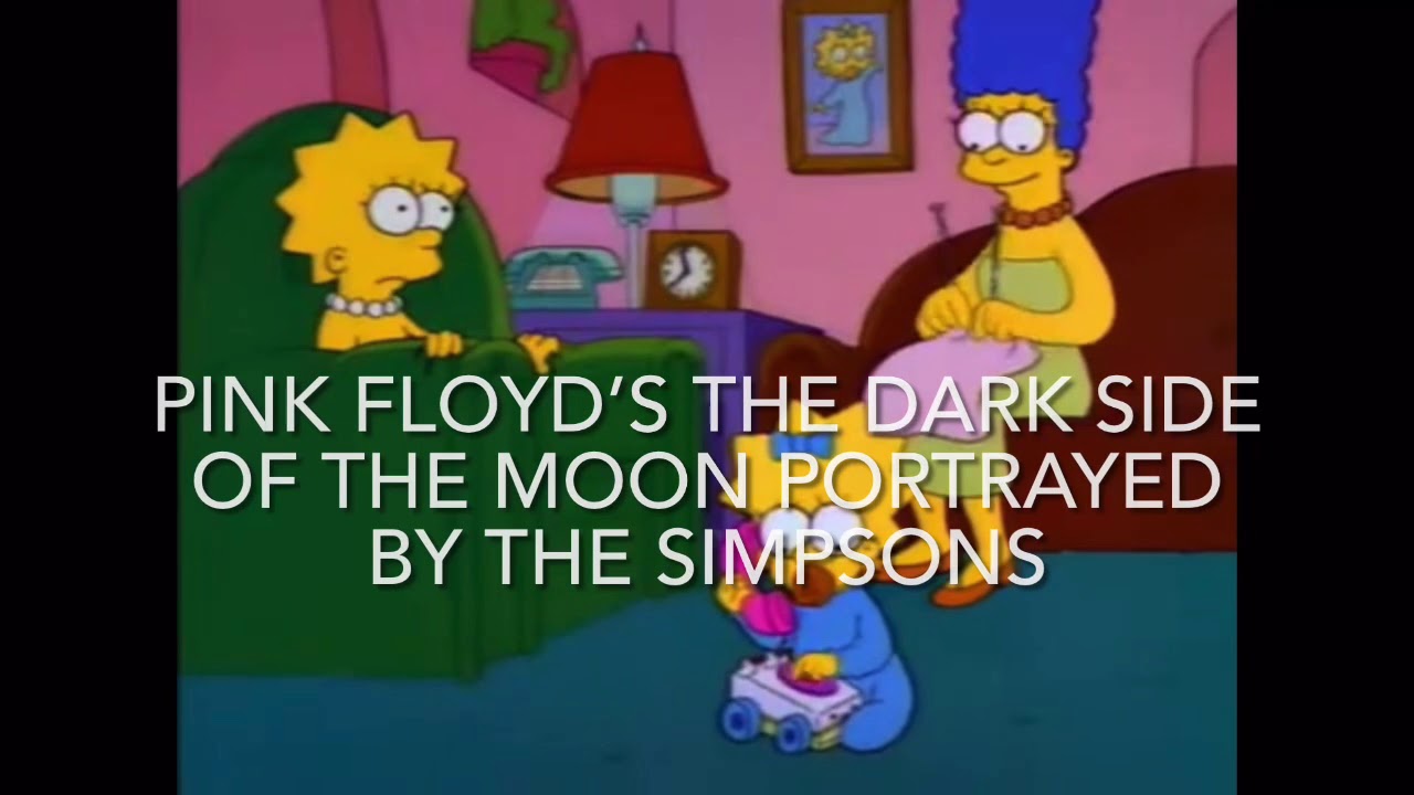 Pink Floyd: The Dark Side of the Moon Portrayed by The Simpsons